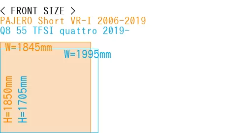 #PAJERO Short VR-I 2006-2019 + Q8 55 TFSI quattro 2019-